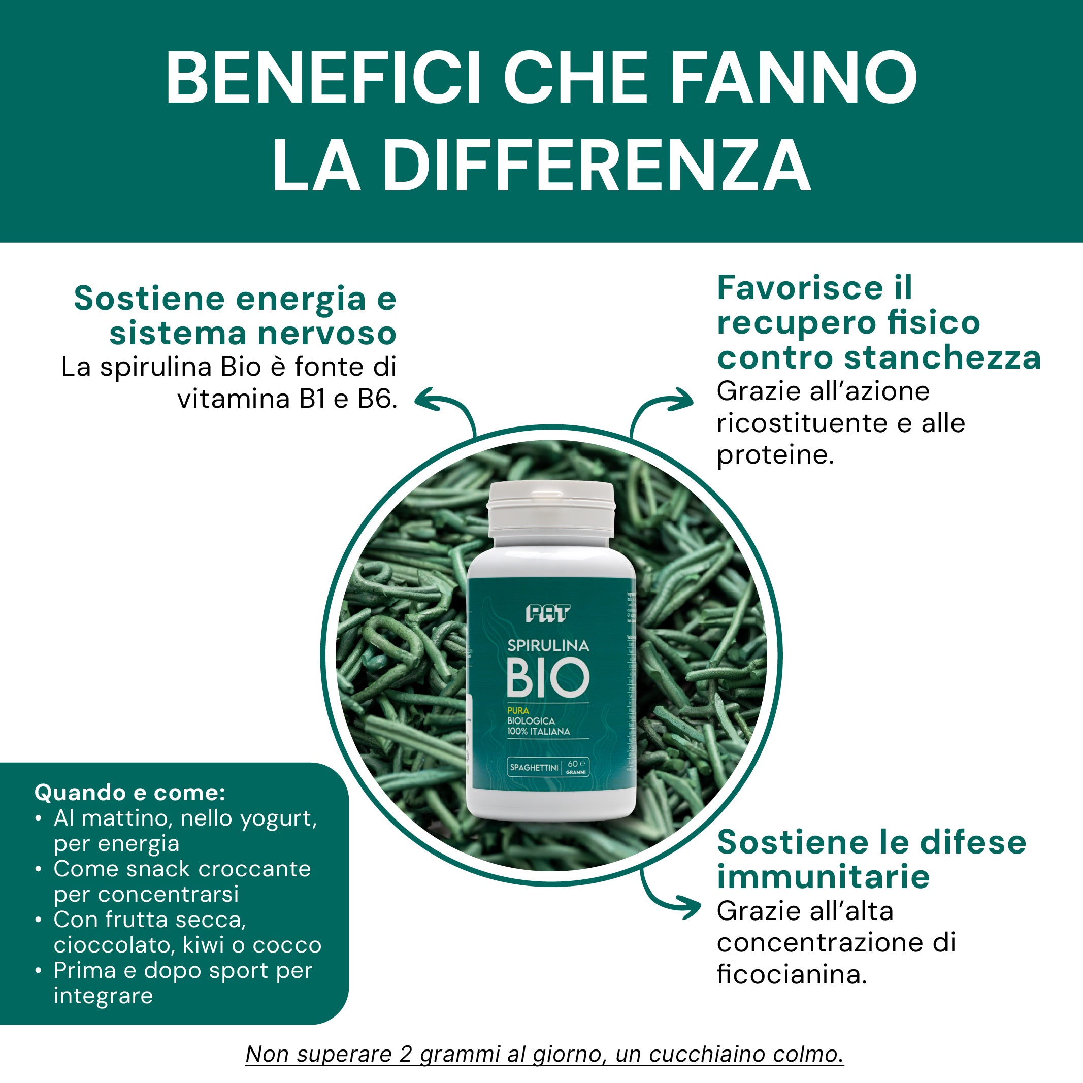 Spirulina Bio Spaghettini