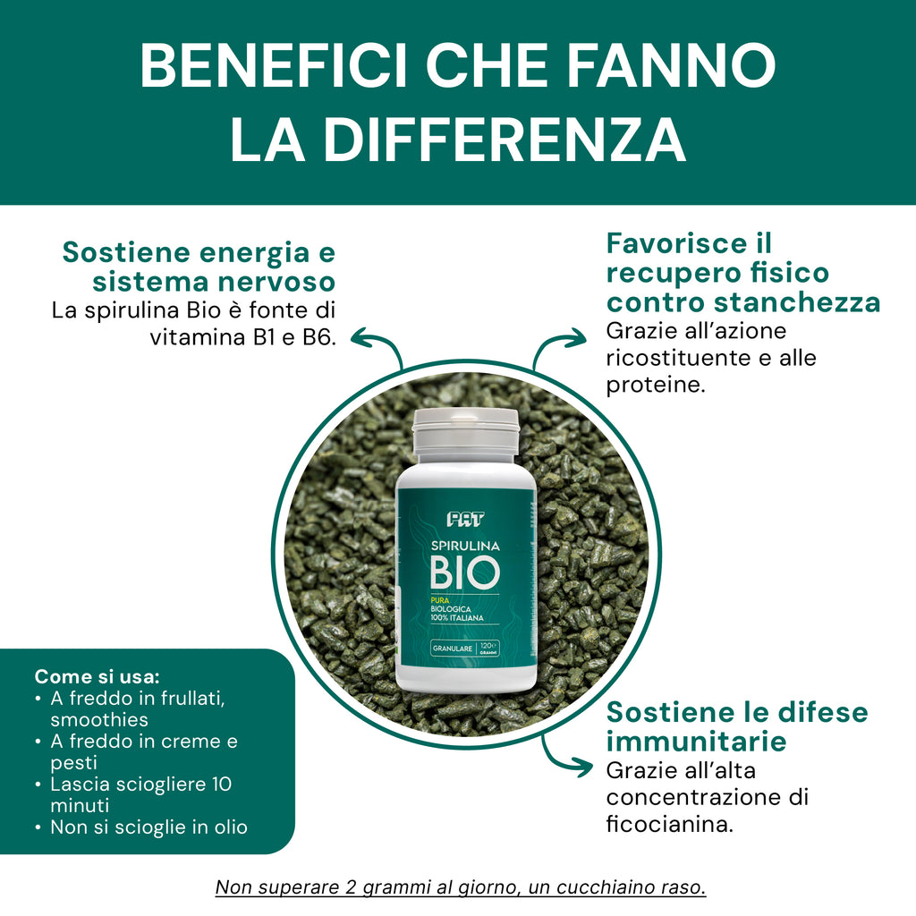 Spirulina Bio Granulare