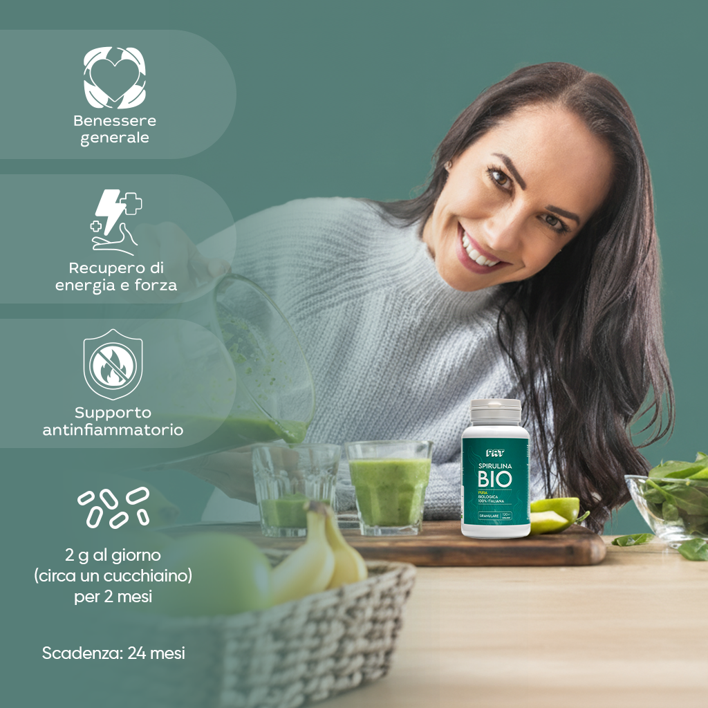 Spirulina Bio Granulare