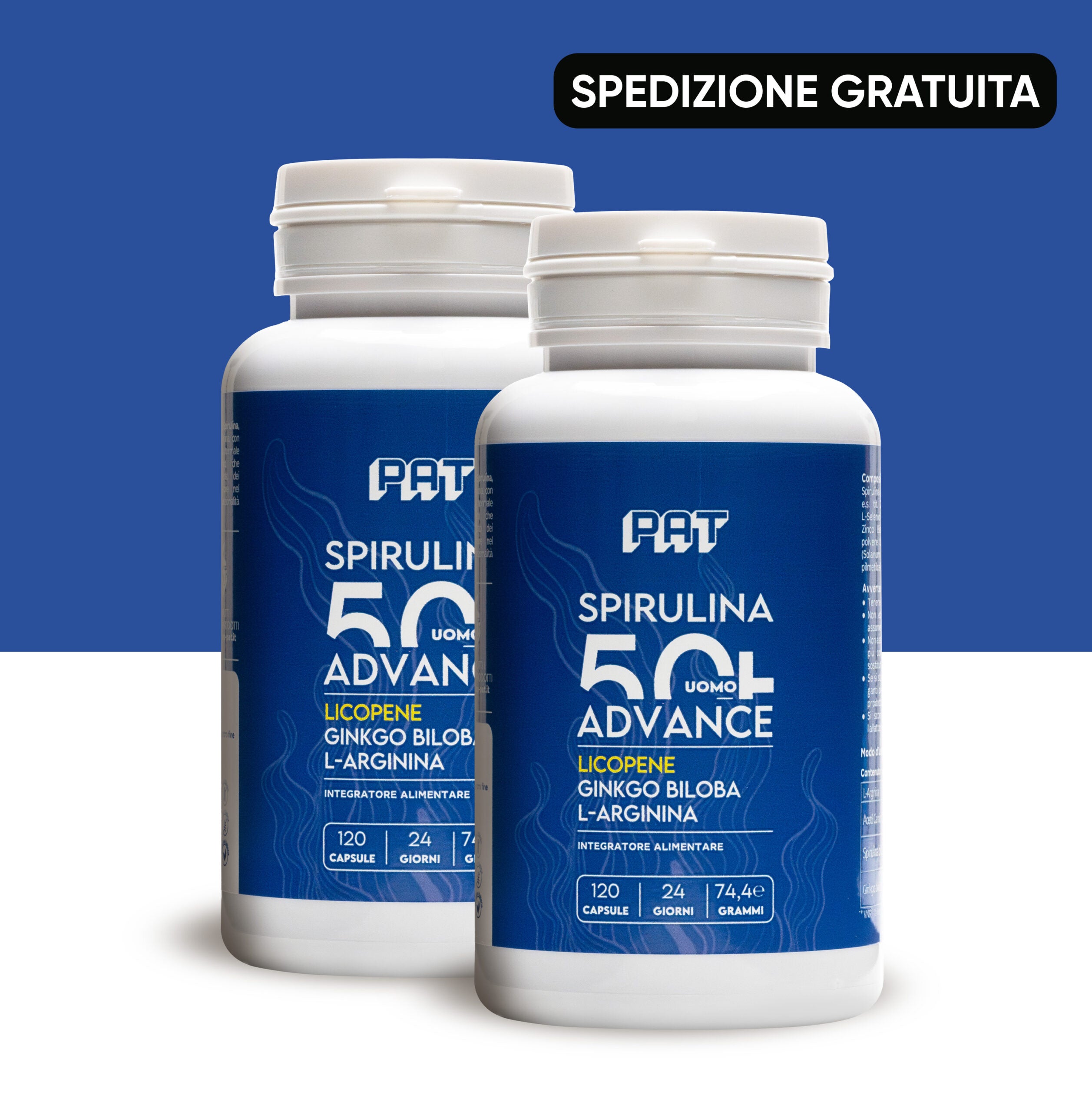 Spirulina Advance 50+ uomo