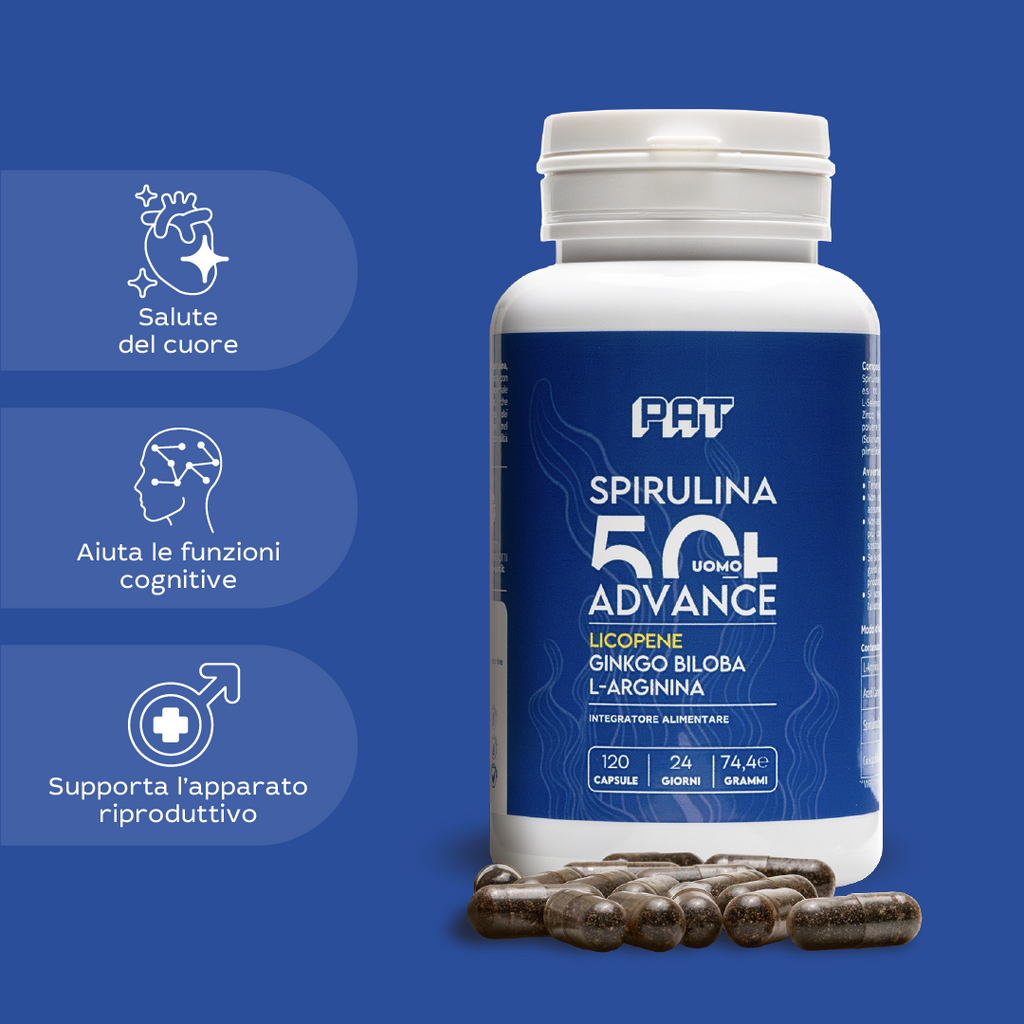 Spirulina Advance 50+ uomo