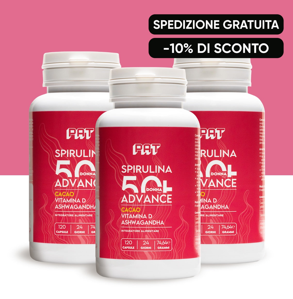 Spirulina Advance 50+ donna