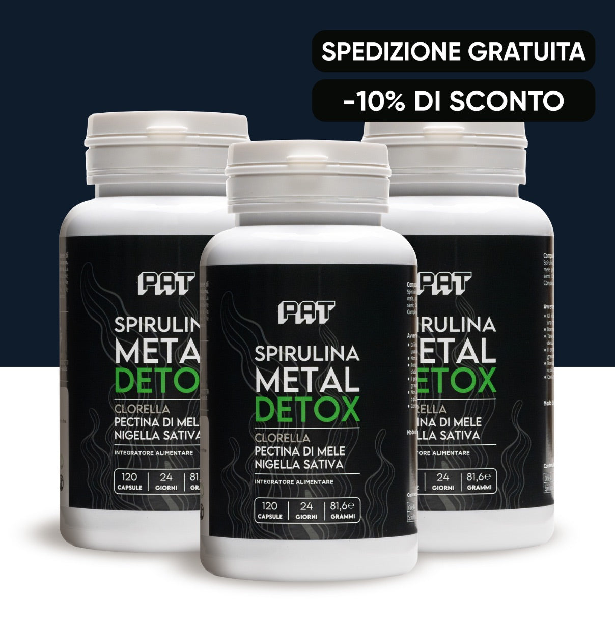 Spirulina Metal Detox