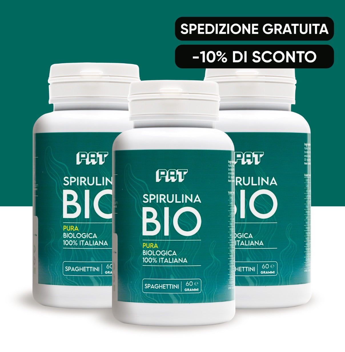 Spirulina Bio Spaghettini