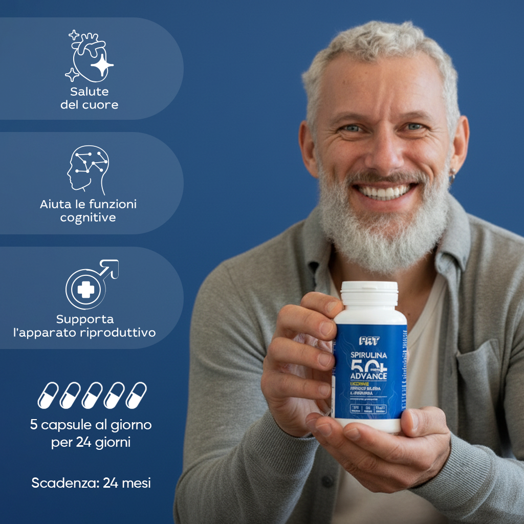 Spirulina Advance 50+ uomo